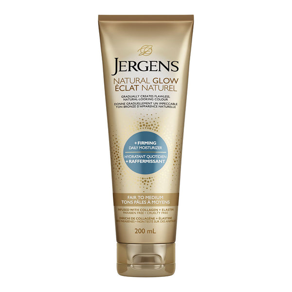 Loción Corporal Natural Glow Tono Claro a Medio 200 ml Jergens
