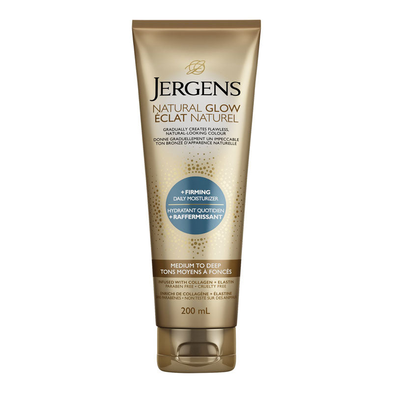Crema Autobronceadora Natural Glow Medio a Oscuro 220 ml Jergens
