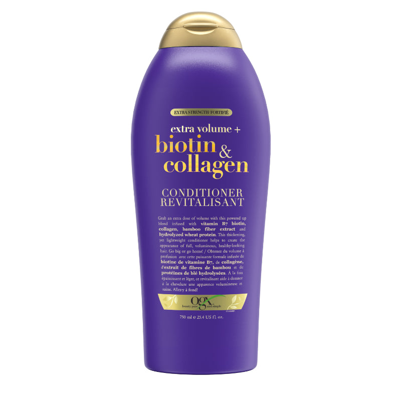 Acondicionador Extra Fuerte Biotin & Colágeno 750 ml OGX