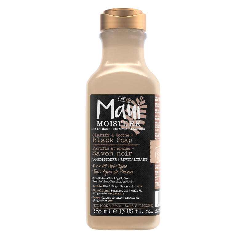 Acondicionador Black Jabón 385 ml Maui Moisture