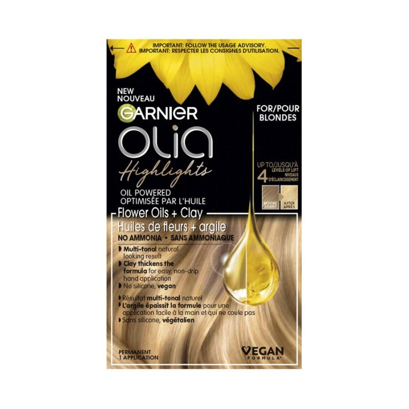 Tintura Olia Highlights Permanent Cabello Colour Garnier
