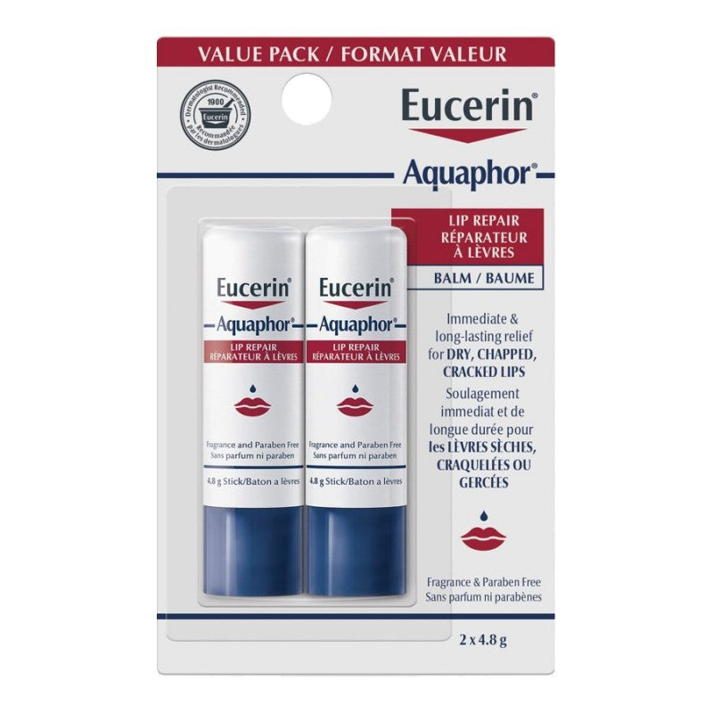 Bálsamo Labial Reparador en Barra 2 un. Eucerin Aquaphor