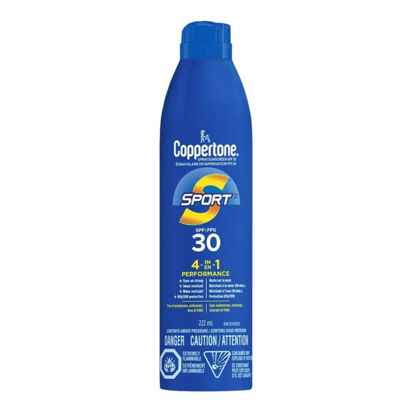 Protector Solar Sport en Spray SPF 30 222 ml COPPERTONE