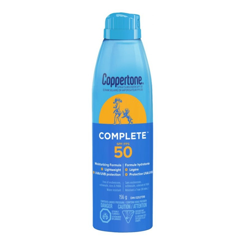 Protector Solar en Spray Complete SPF 50 156 g COPPERTONE