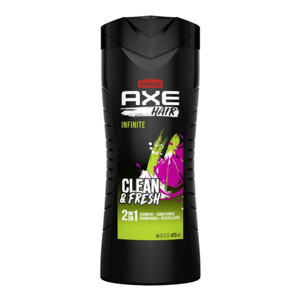 Shampoo y Acondicionador 2 en 1 Infinite 473 ml Axe
