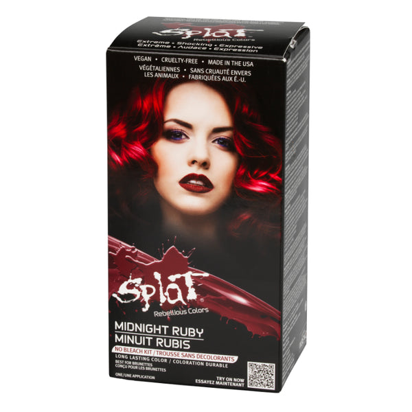 Kit de Tintura con Decolorante Midnight Ruby Splat
