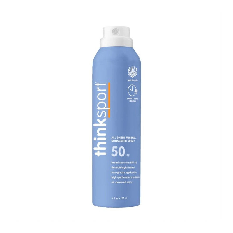 Protector Solar Mineral en Spray SPF 50 177 ml Thinksport