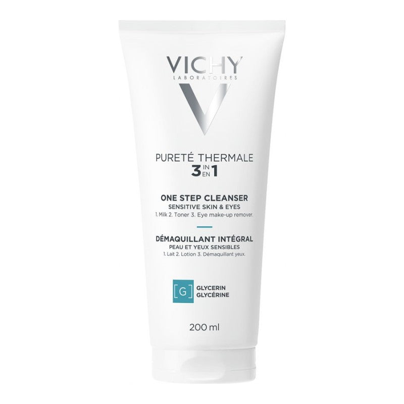 Limpiador Facial 3 en 1 One Step 200 ml Vichy Purete Thermale