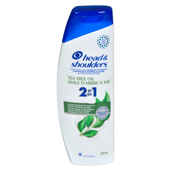 Shampoo 2 en 1 Aceite de Árbol de Té 370 ml Head & Shoulders