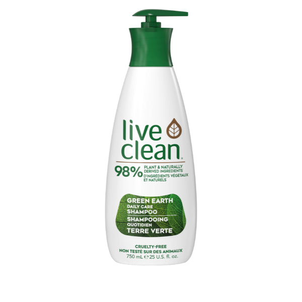 Shampoo Green Earth Uso Diario 750 ml Live Clean