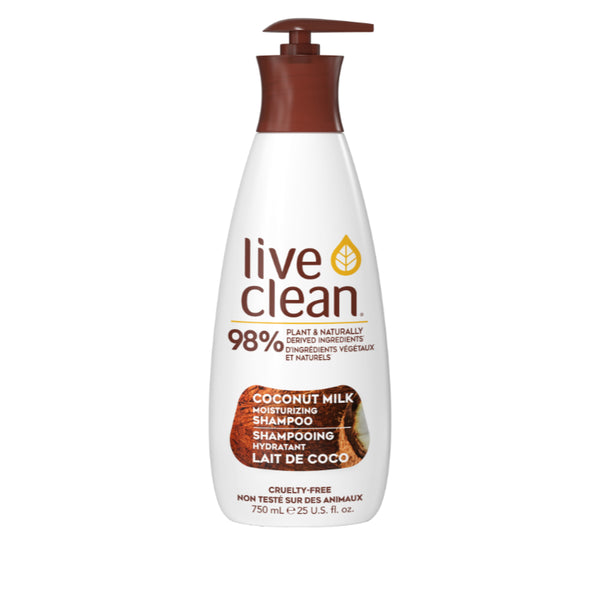 Shampoo Coco Milk Humectante 750 ml Live Clean