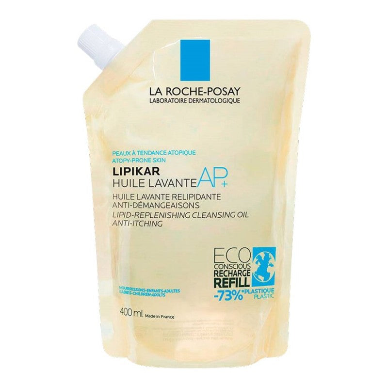 Aceite Limpiador Lipikar AP+ Repuesto 400 ml La Roche-Posay