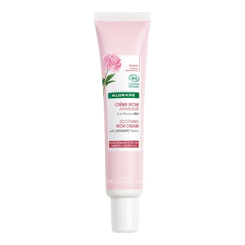 Crema Facial Orgánica de Peonía 40 ml Klorane