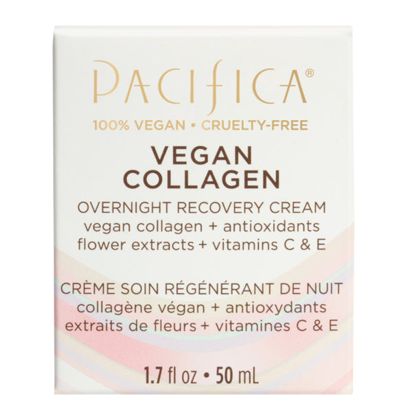 Crema Recuperadora de Noche con Proteína de Colágeno Vegano 50 ml Pacifica
