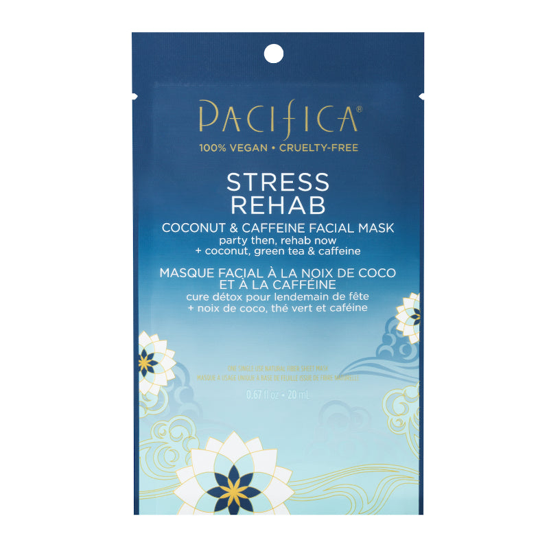 Mascarilla Facial Stress Rehab Coco y Cafeína 20 ml PACIFICA