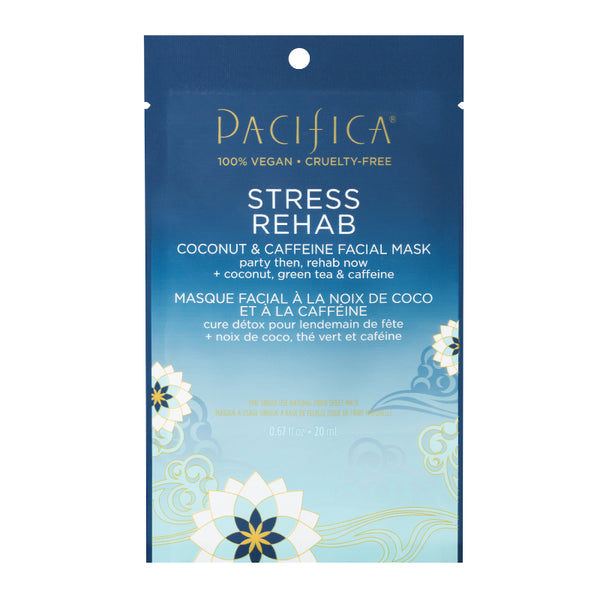 Mascarilla Facial Stress Rehab Coco y Cafeína 20 ml PACIFICA