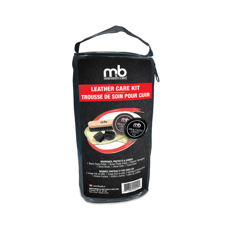 Kit de Cuidado del Cuero de Viaje MONEYSWORTH AND BEST