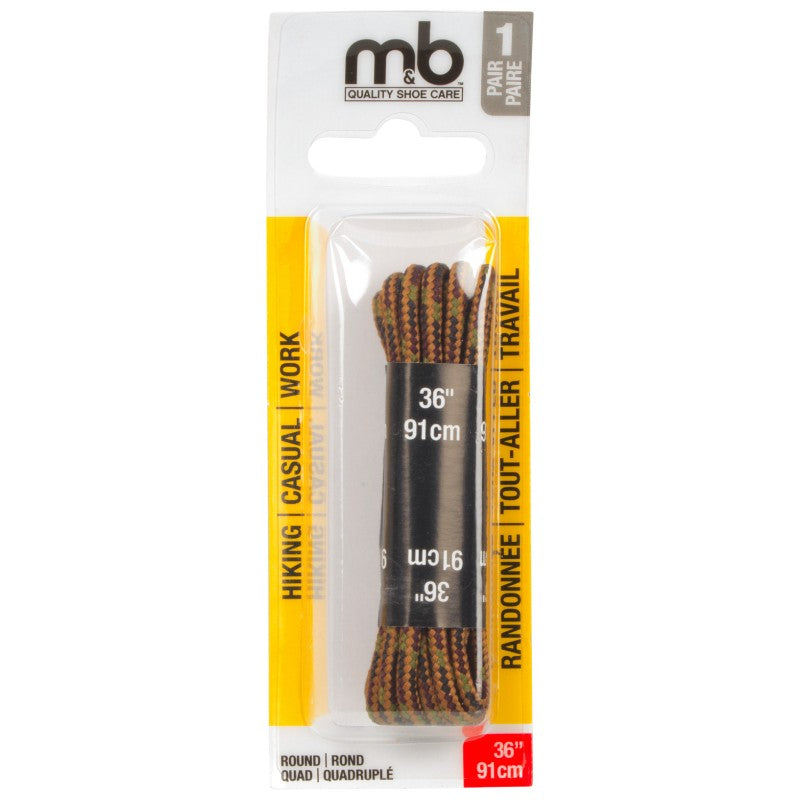 Cordones Redondos para Trekking 36 pulg. MONEYSWORTH AND BEST