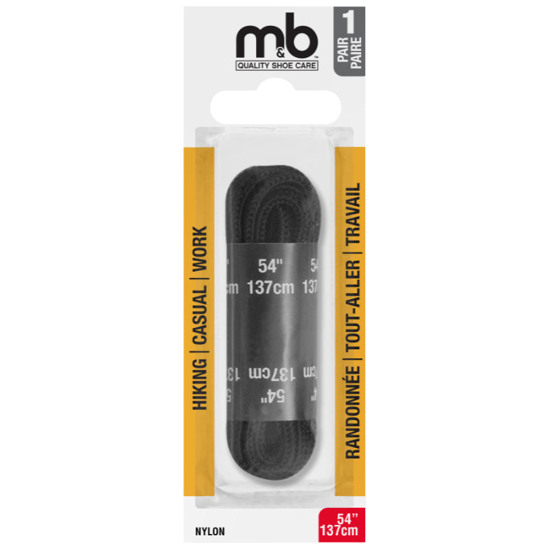Cordones Ovalados Sport Negro 54 Pulgadas MONEYSWORTH AND BEST