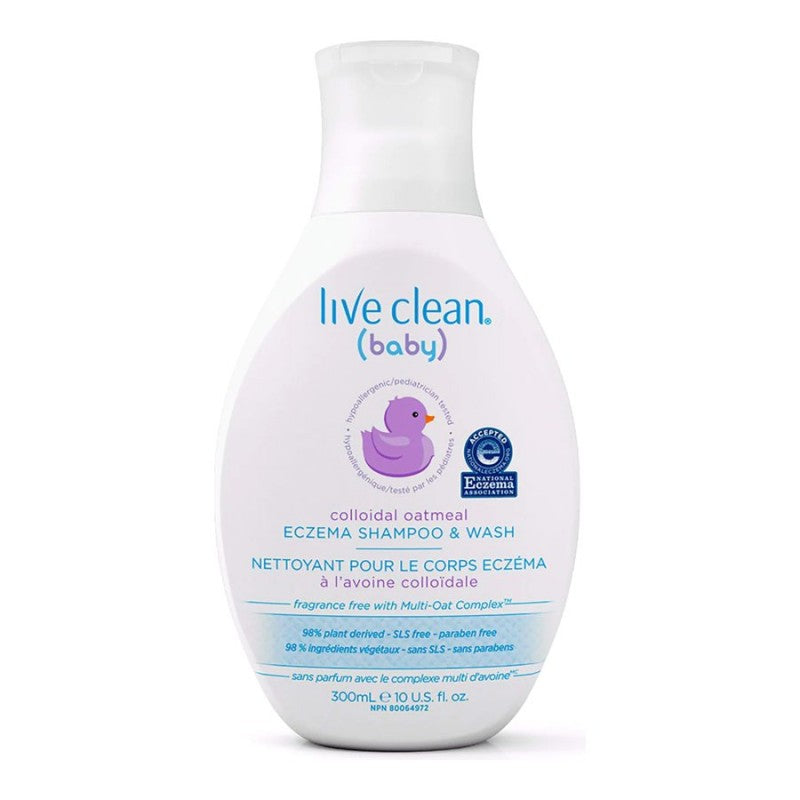 Shampoo Baby Gel de Baño/ 300 ml Live Clean