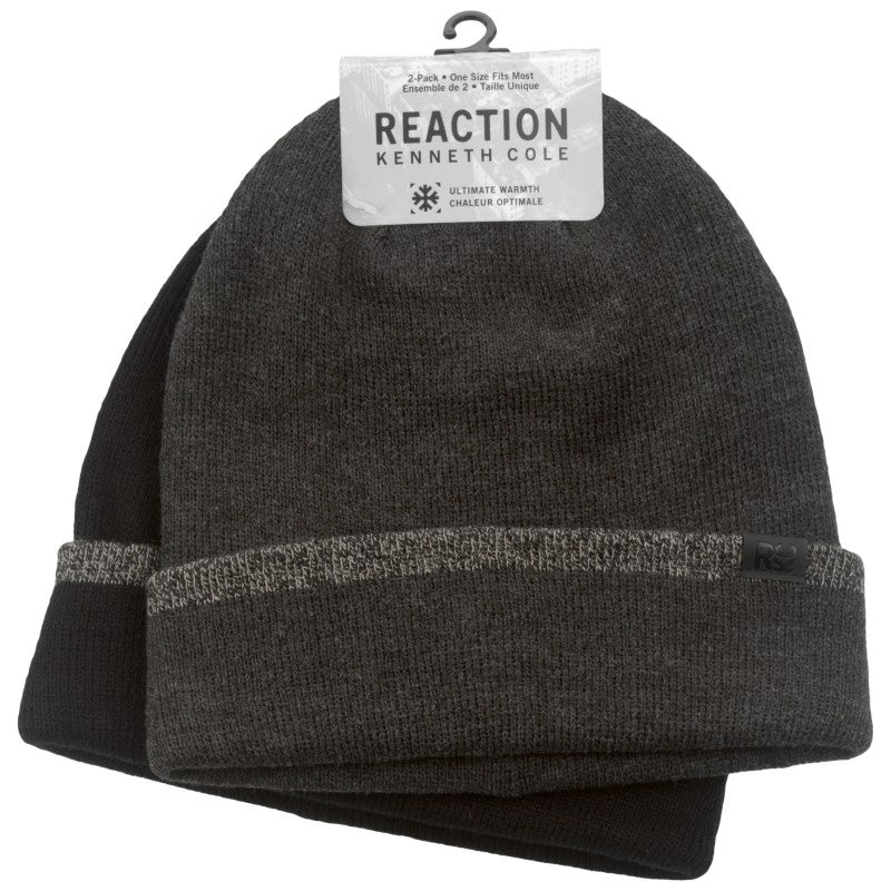Gorro Color Carbón y Negro Kenneth Cole Reaction
