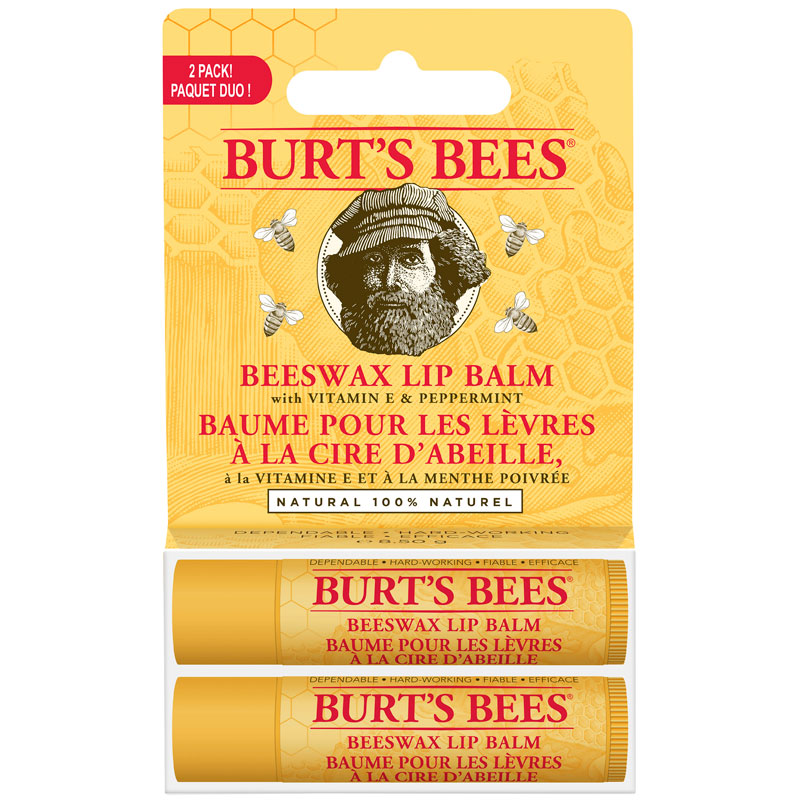 Bálsamo Labial de Cera de Abeja 2 x 4,25 g Burt's Bees