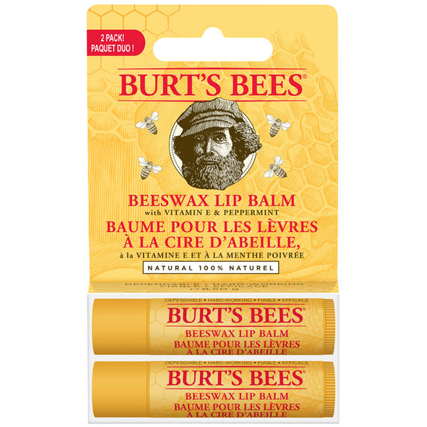 Bálsamo Labial de Cera de Abeja 2 x 4,25 g Burt's Bees