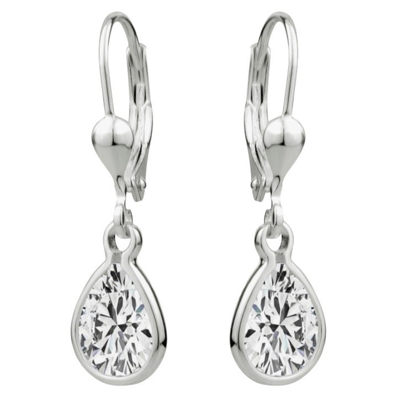 Aros de Perlas Plateados COLLECTION