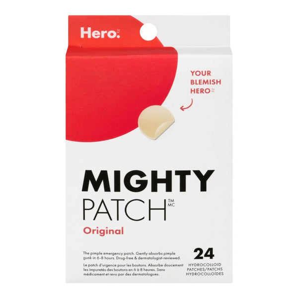 Parches para Acné Mighty Patch Original 24 unidades HERO