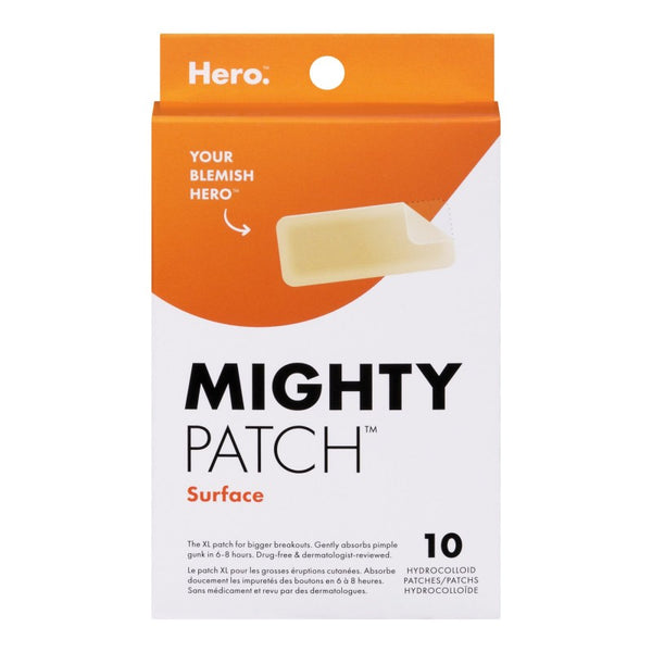 Parches para Acné Mighty Patch Surface 10 Unidades HERO