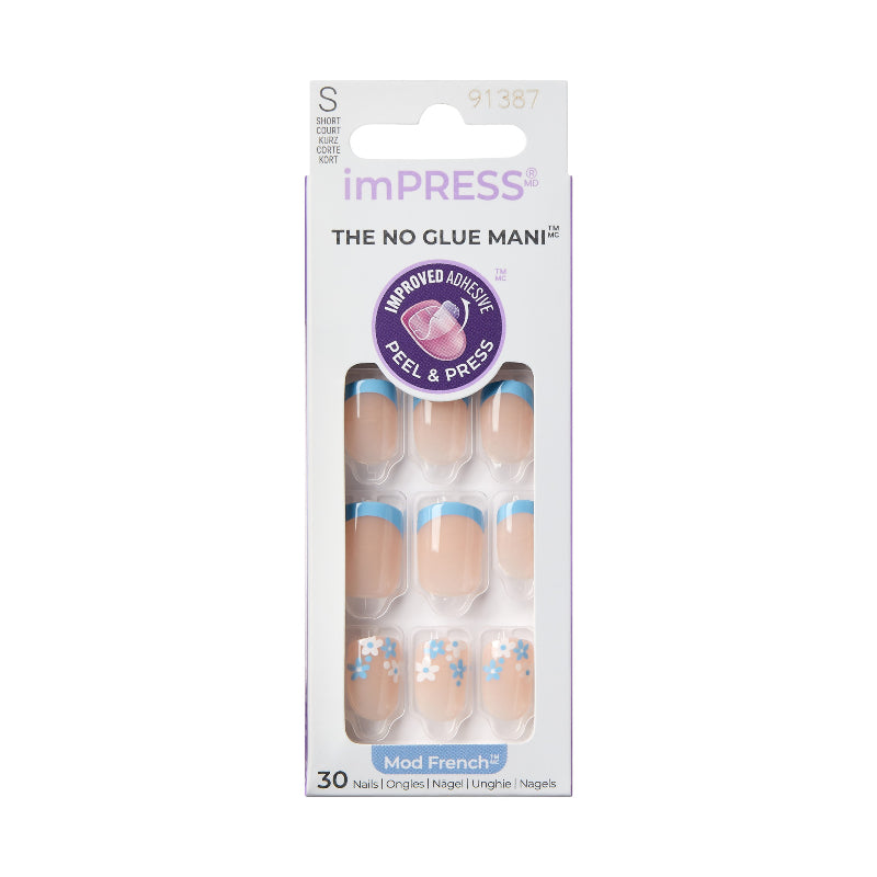 Maquillaje de Ojos ImPRESS Peel & Press Kiss Beauty Nails & Lashes
