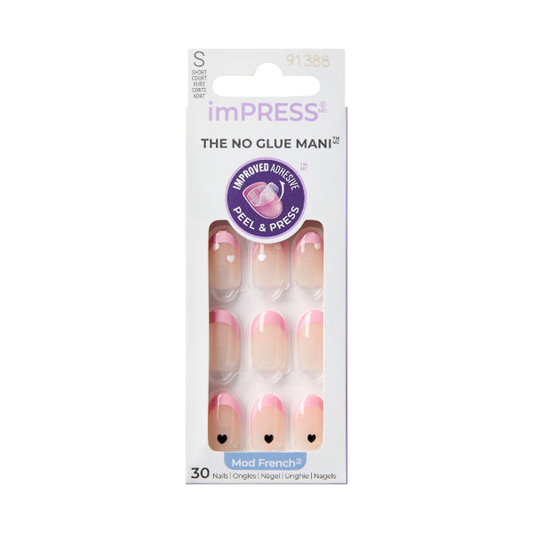 Maquillaje de Ojos ImPRESS Peel & Press Kiss Beauty Nails & Lashes