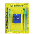 Set de Brochas para Ojos Day Gleam So Jelly 7 Piezas REAL TECHNIQUES