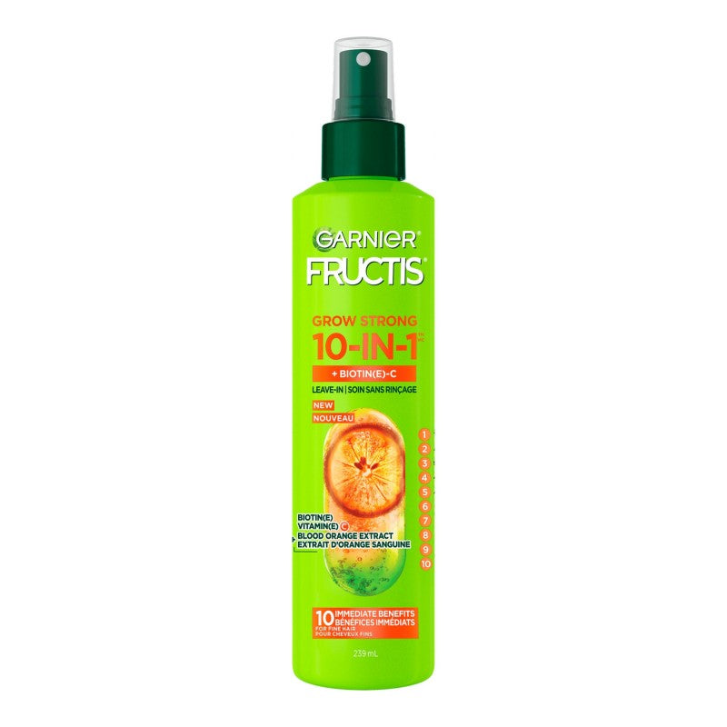 Spray Fijador Grow Strong 10 en 1 239 ml Garnier Fructis