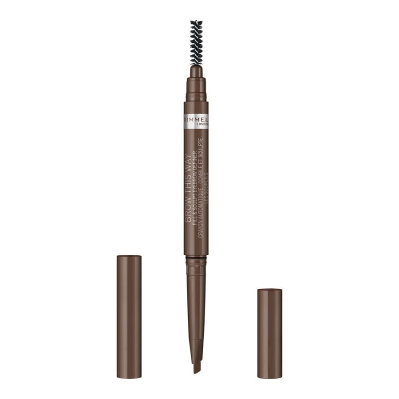 Delineador de Cejas Brow This Way Café Medio 002 Rimmel London
