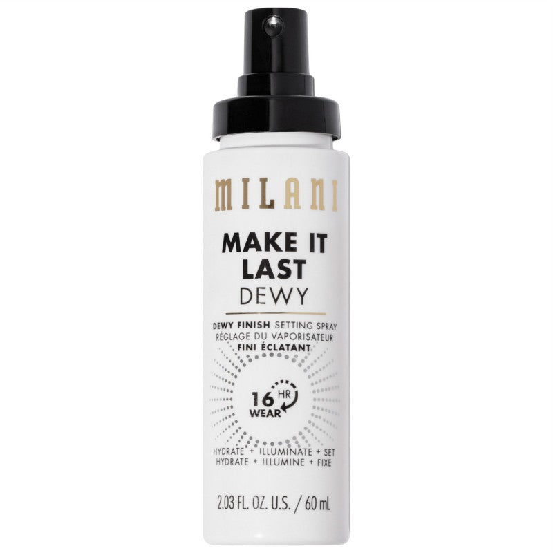 Maquillaje de Rostro Make It Last Dewy 3in1 Spray Fijador 60 ml Milani