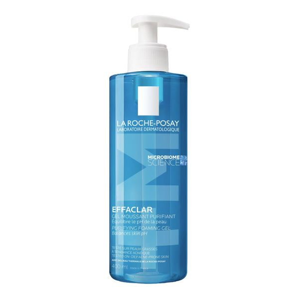 Gel Limpiador en Espuma Effaclar Microbiome 400 ml La Roche-Posay