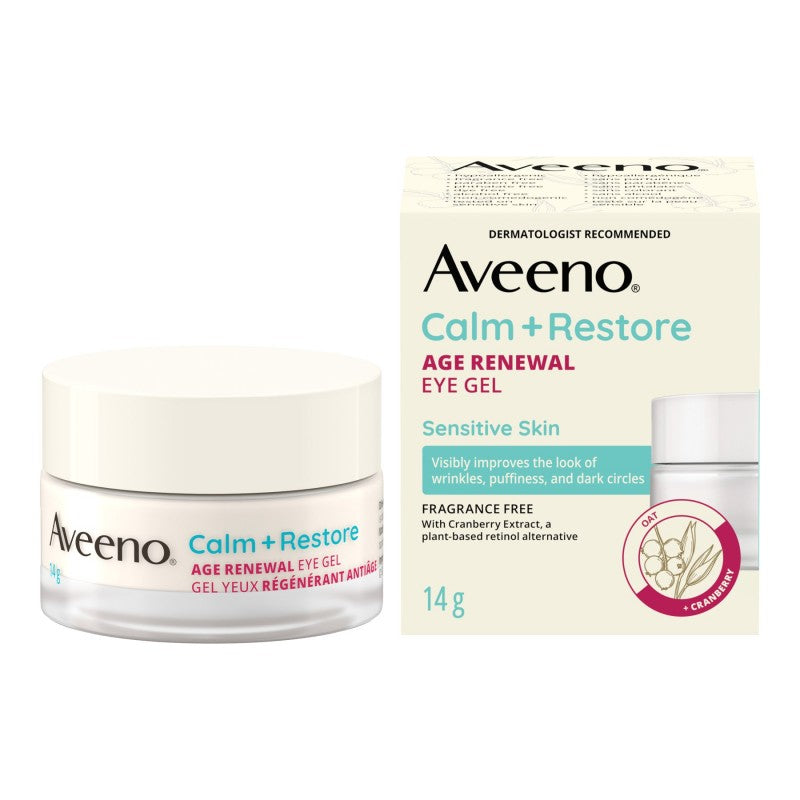 Contorno de Ojos Calm + Restore Age Renovador Eye Gel 14 g Aveeno