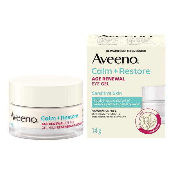 Contorno de Ojos Calm + Restore Age Renovador Eye Gel 14 g Aveeno