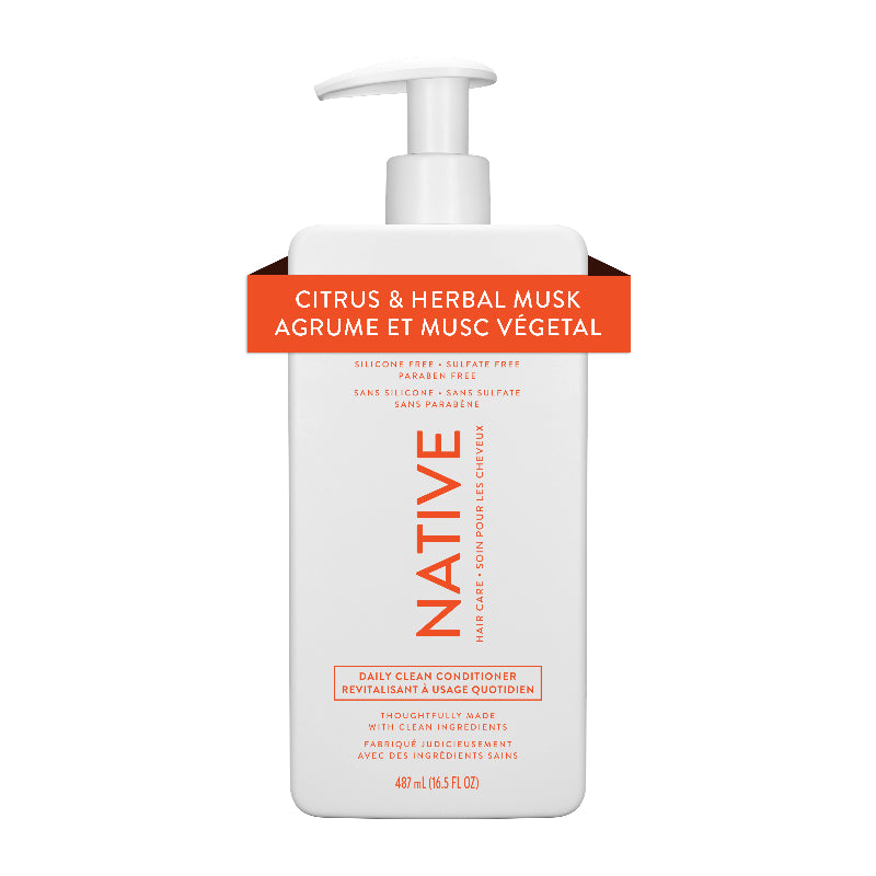 Acondicionador Cítrico y Almizcle Herbal 487 ml Native
