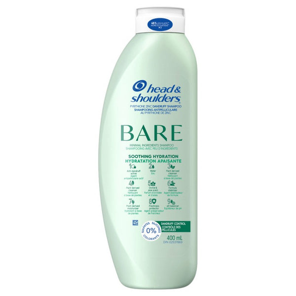 Shampoo Bare Soothe 400 ml Head & Shoulders