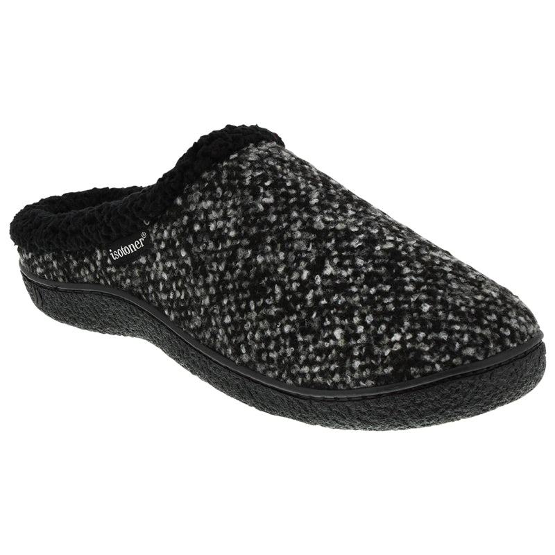 Pantuflas Tejidas Talla M Color Ceniza ISOTONER