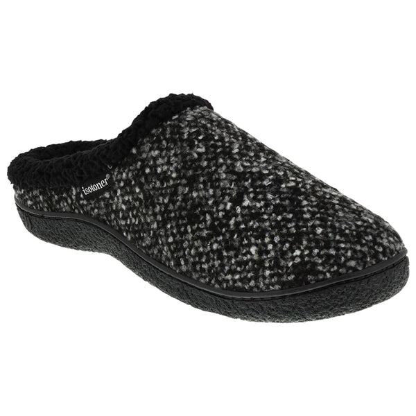 Pantuflas Tejidas Talla M Color Ceniza ISOTONER