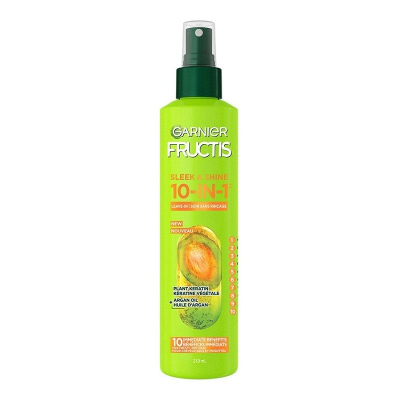 Spray sin Enjuague 10 en 1 Sleek & Shine 239 ml Garnier Fructis