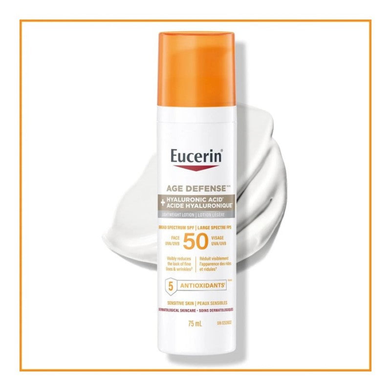 Protector Solar Age Defense Loción Ligera SPF 50 75 ml EUCERIN SUN
