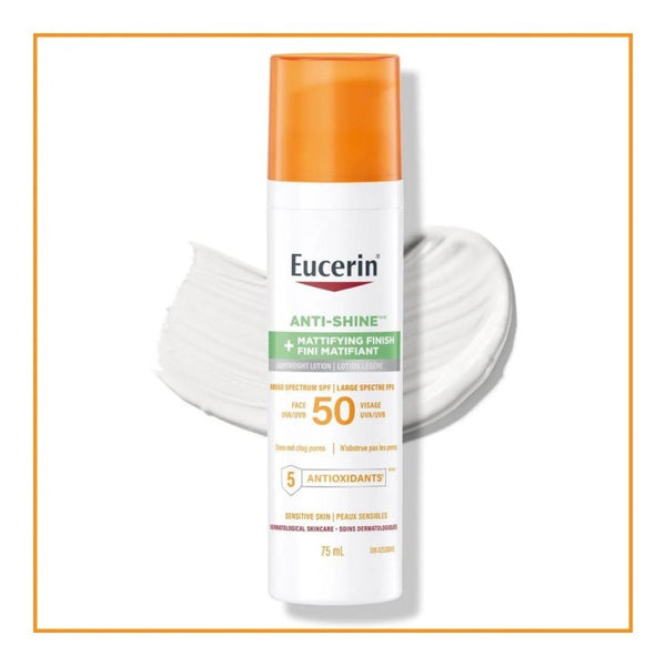 Protector Solar Loción Ligera Anti-Brillo SPF 50 75 ml EUCERIN SUN