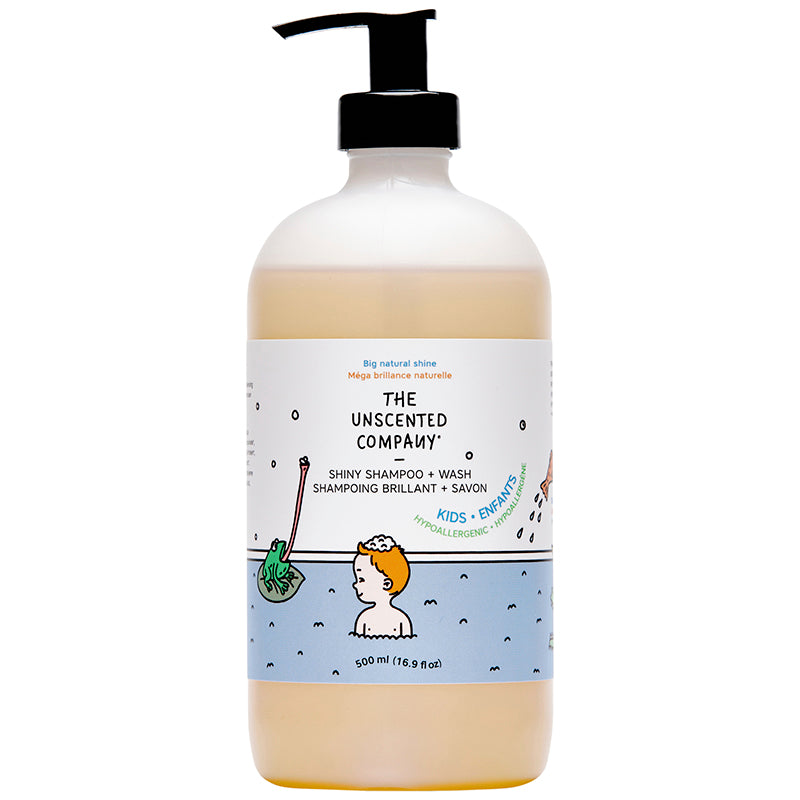 Shampoo y Gel de Ducha Niños sin Perfume 500 ml The Unscented Company