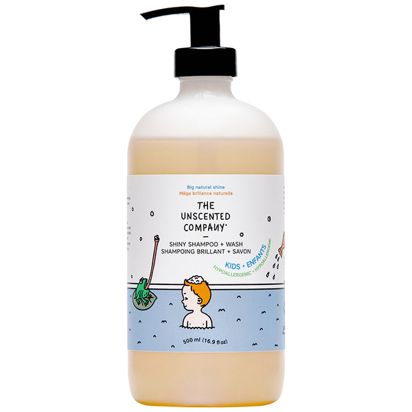 Shampoo y Gel de Ducha Niños sin Perfume 500 ml The Unscented Company