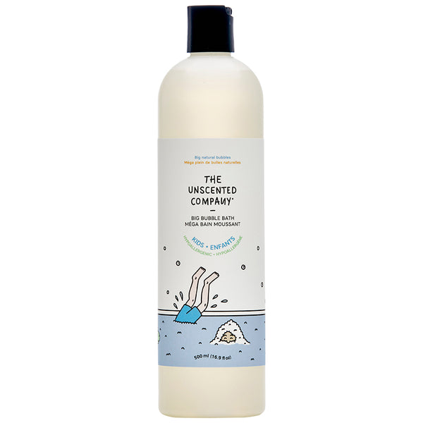 sin Perfume Co. Niños Big Baño De Espuma 500 ml The Unscented Company