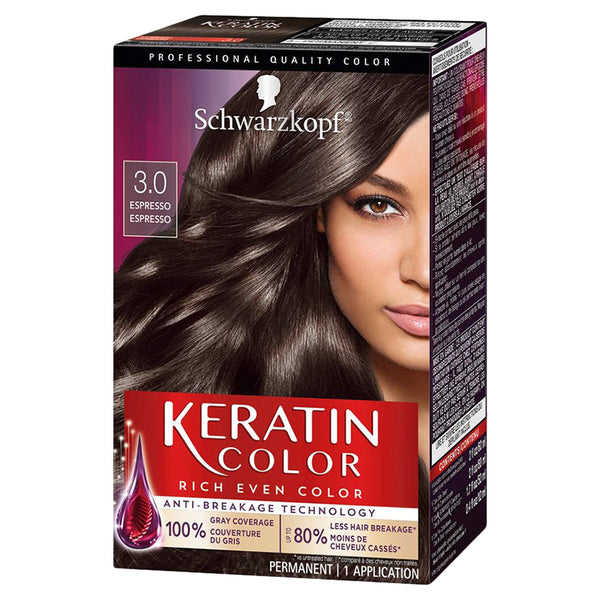 Tinte Permanente Espresso 3.0 KERATIN COLOR